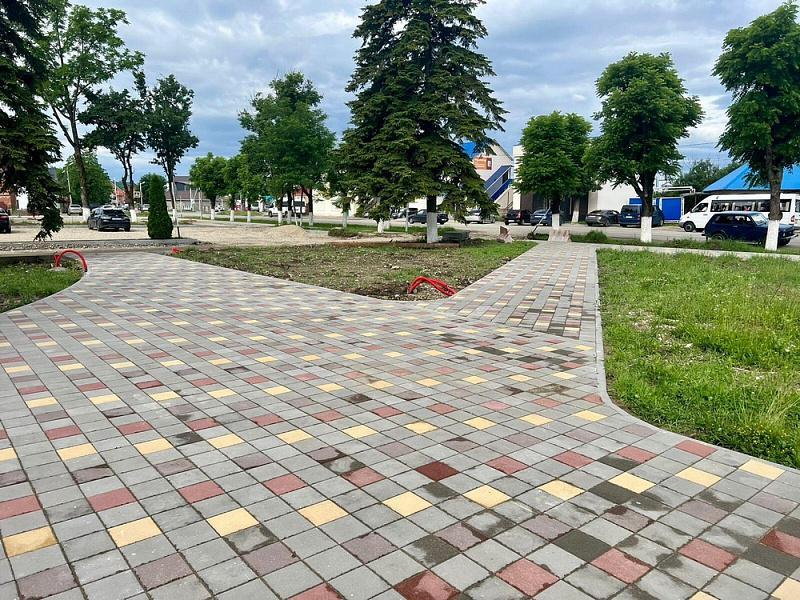 Две зеленые зоны обновят в Апшеронском районе Кубани