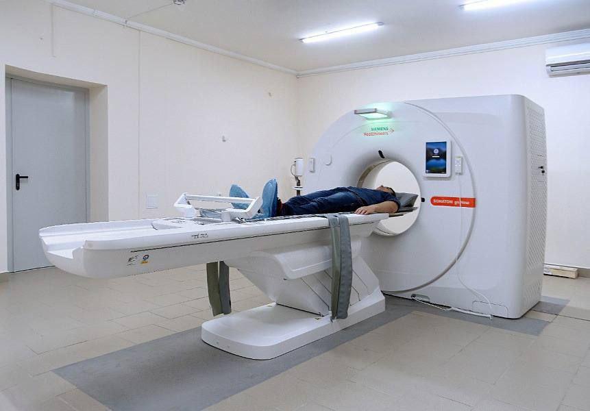 В ЦРБ Тимашевска начал работать новый компьютерный томограф