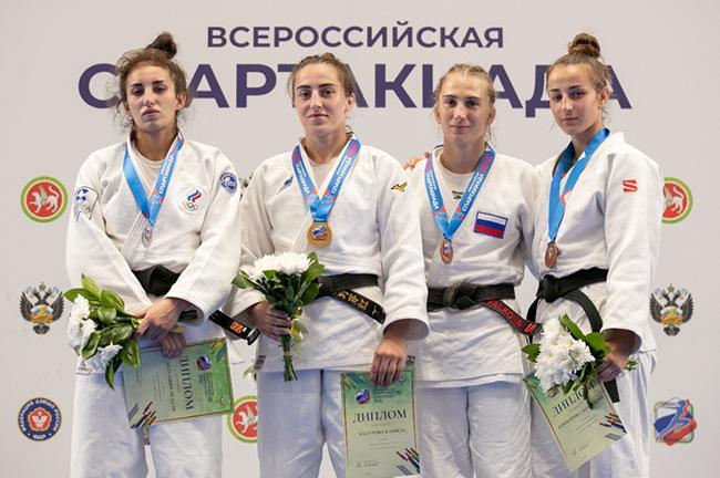 Восемь медалей завоевали дзюдоисты Кубани на Всероссийской спартакиаде