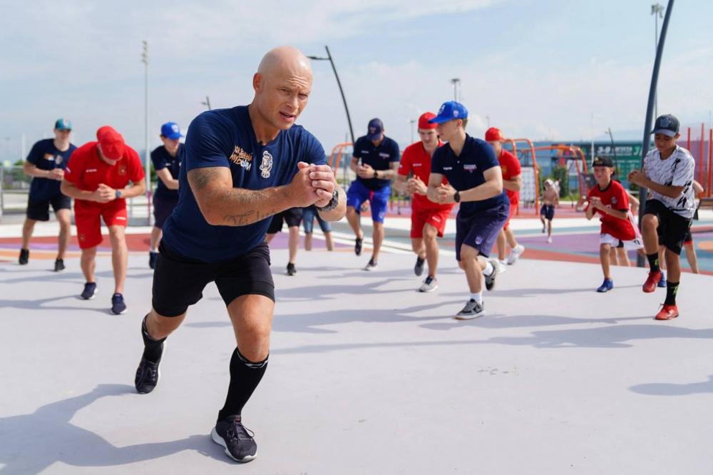 В Сочи проведут утреннюю «Зарядку с чемпионами»