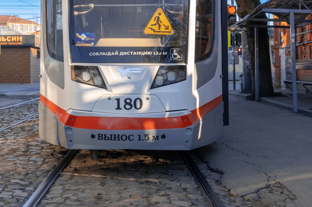 Два трамвайных маршрута изменят схему движения в Краснодаре