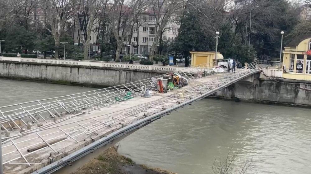 Первый этап реконструкции Малого Ривьерского моста завершили в Сочи
