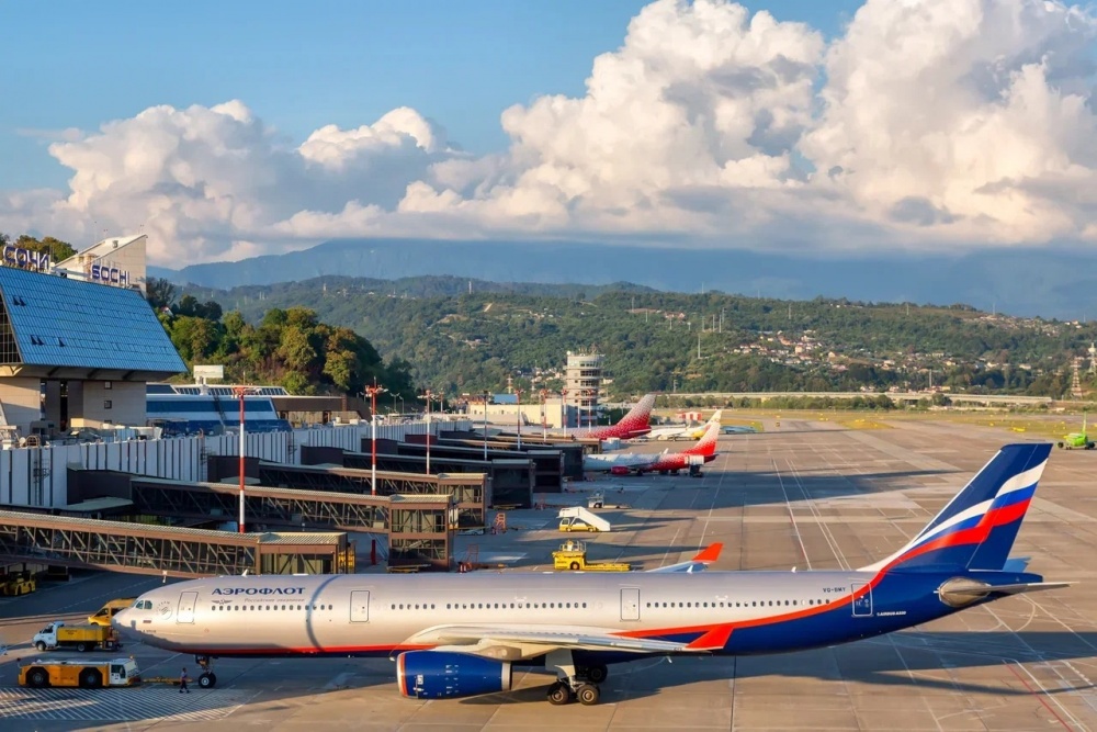 Аэропорт Сочи с начала года обслужил 1 млн пассажиров на международных направлениях
