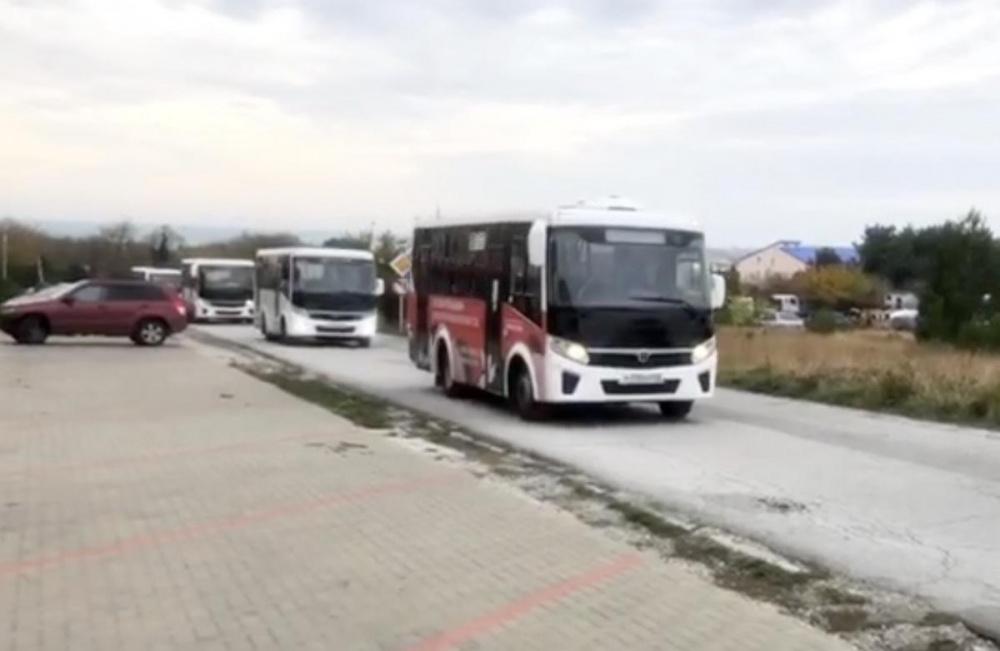 Пять новых автобусов выйдут на дороги Геленджика