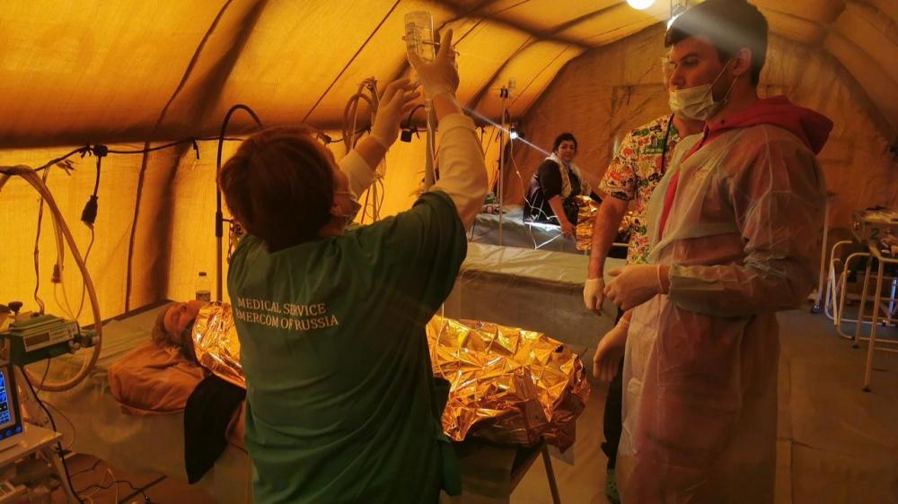Краснодарский врач помогает пострадавшим от землетрясения в Турции