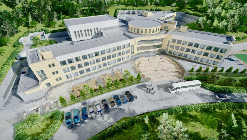 В Сочи строят новую школу на 400 мест