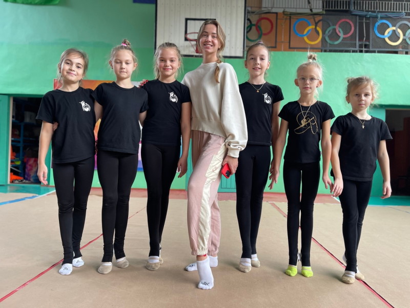  Мастер-классы для юных гимнастов провела чемпионка Олимпийских игр Дарья Дубова в Туапсе
