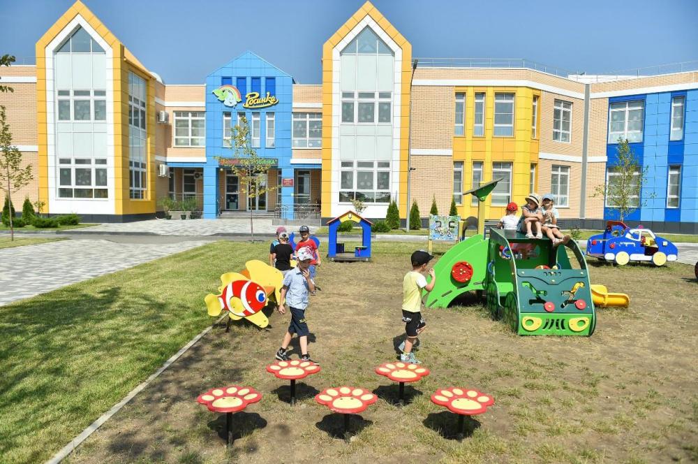 В Динском районе открыли новый детский сад