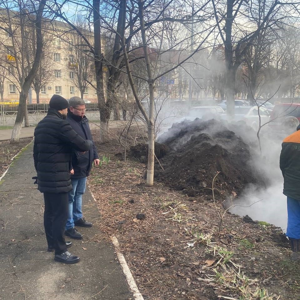 Очередная коммунальная авария произошла на теплосетях в Краснодаре