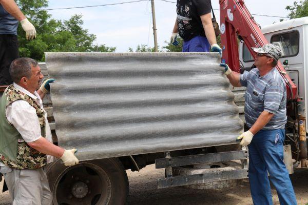 «Прогресс Агро» оказал помощь пострадавшим от града жителям Некрасовской