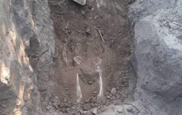 Житель Кубани нашел захоронение, когда строил туалет