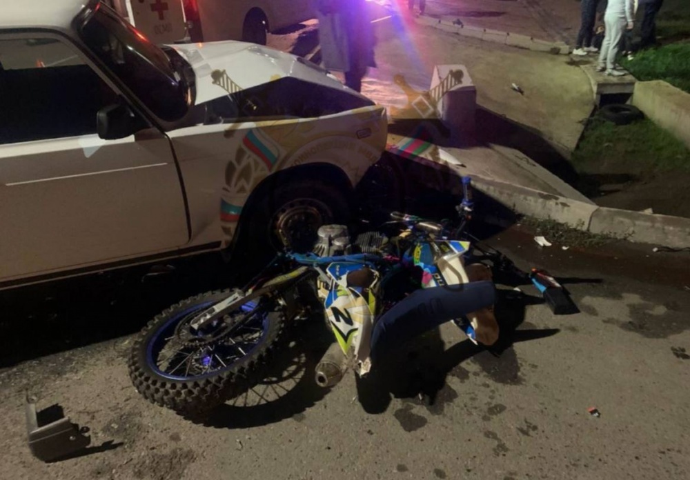 Два несовершеннолетних мотоциклиста пострадали в ДТП на Кубани