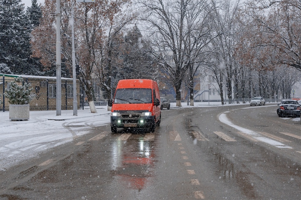 Дожди и мокрый снег трое суток будут идти на Кубани