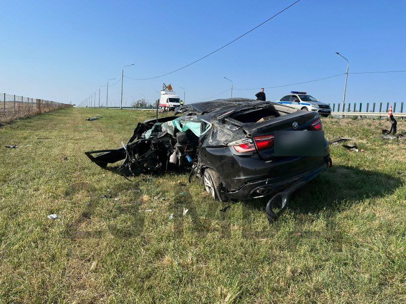 Водитель BMW погиб из-за взорвавшегося колеса в Кореновском районе