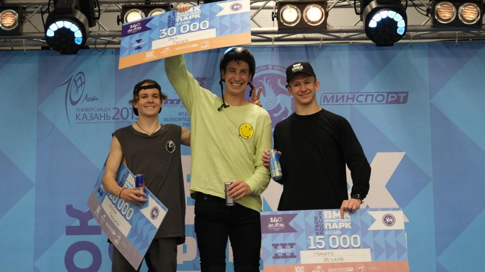 Краснодарский спортсмен завоевал серебро первого этапа Кубка России по BMX-фристайлу 