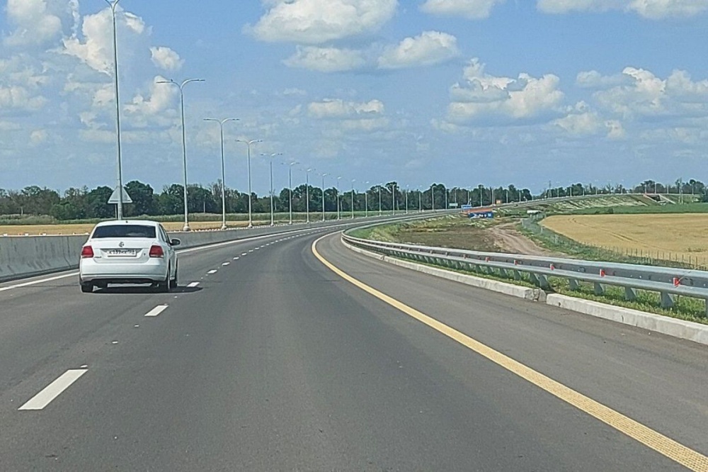 На дорогах Кубани за три года вырос трафик на 38%