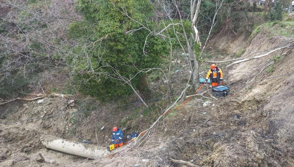 В Сочи отремонтировали поврежденный оползнем водовод