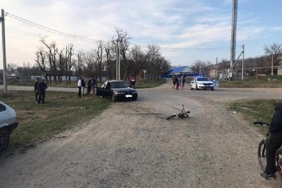 Водитель сбил ребенка на велосипеде в Новокубанском районе