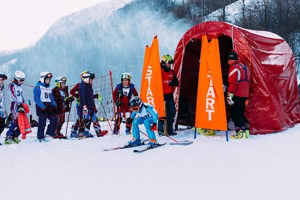 День снега отметили в горах Сочи