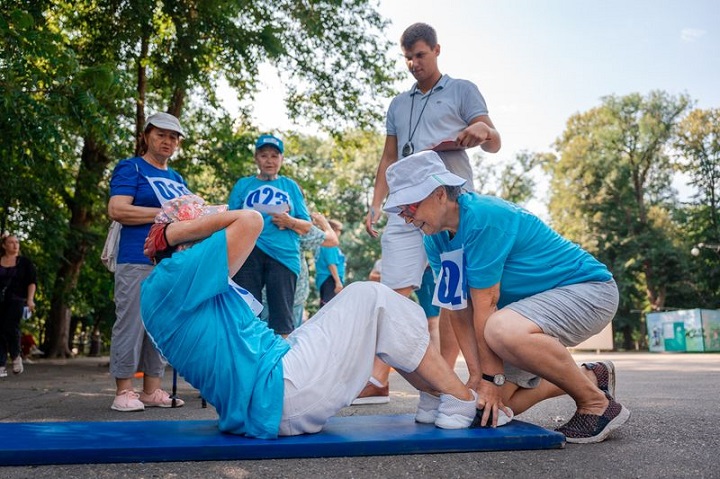 День физкультурника в Чистяковской роще 