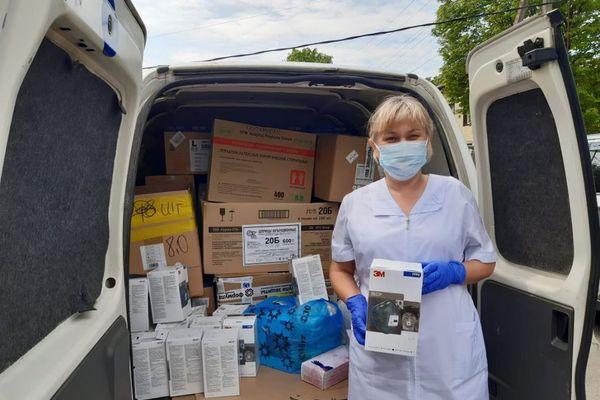 Благотворительная помощь от "Рассвета" ЦРБ