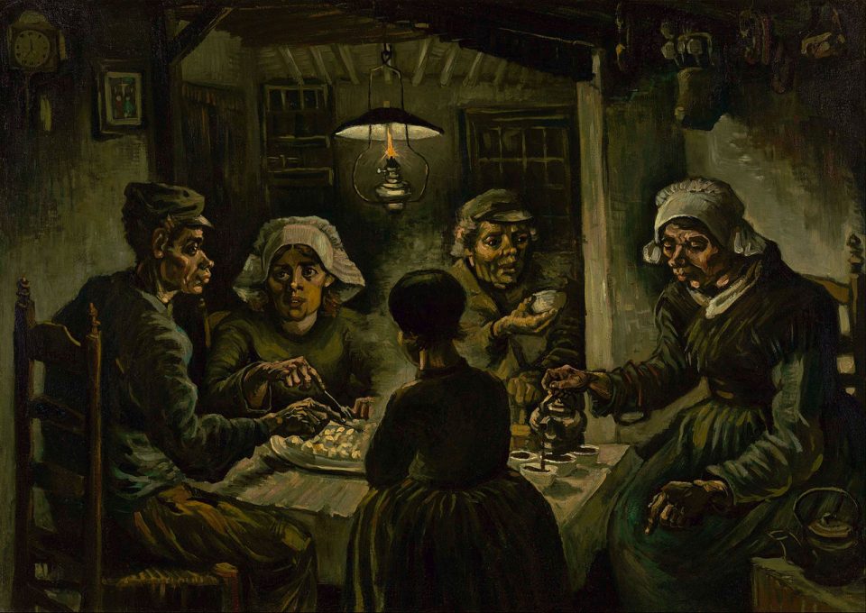 Ван Гог. Едоки картофеля. 1885 г.