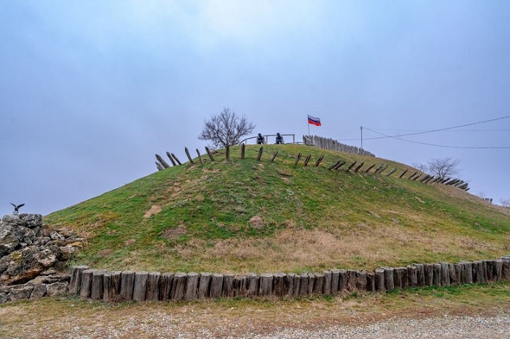 Старинная крепость в Усть-Лабинске 