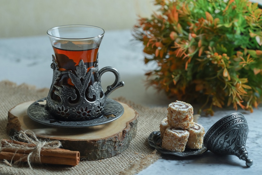 delicious-lokum-desserts-glass-tea-stone-surface.jpg