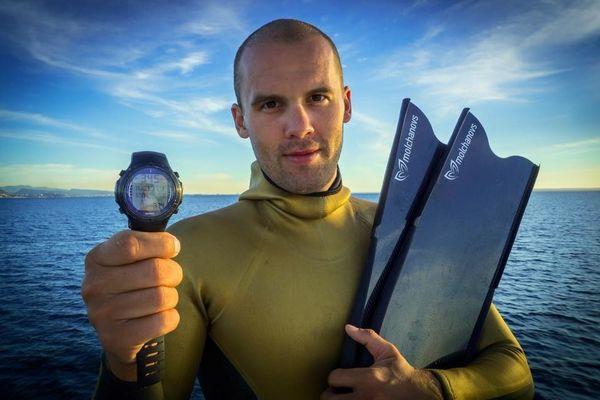 Алексей Молчанов установил мировой рекорд по фридайвингу