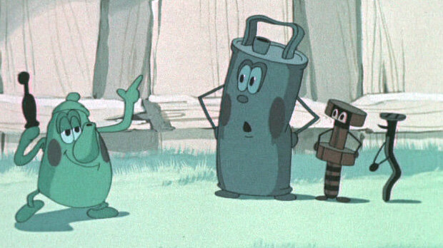 Кадр из мультфильма Железные друзья
