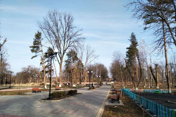 Комсомольский парк после благоустройства