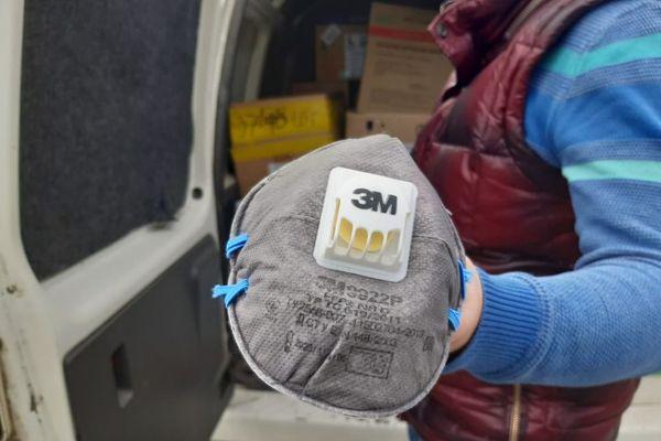 Защитные респираторы для Усть-Лабинской ЦРБ