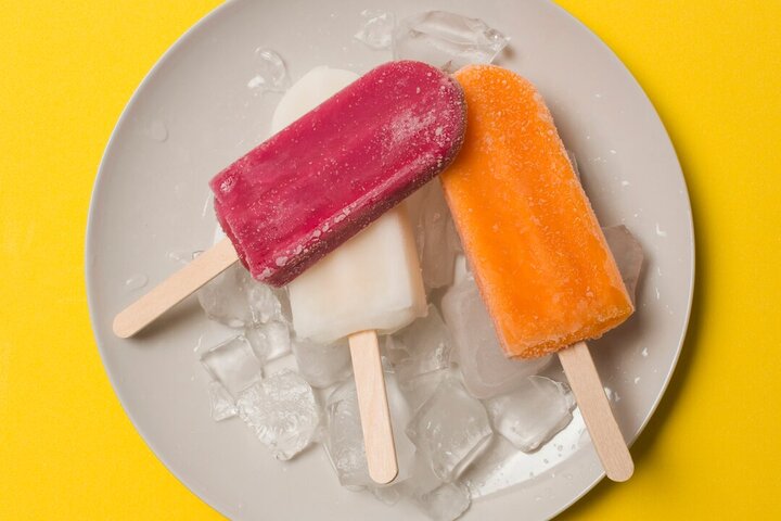 мороженое фруктовый лед