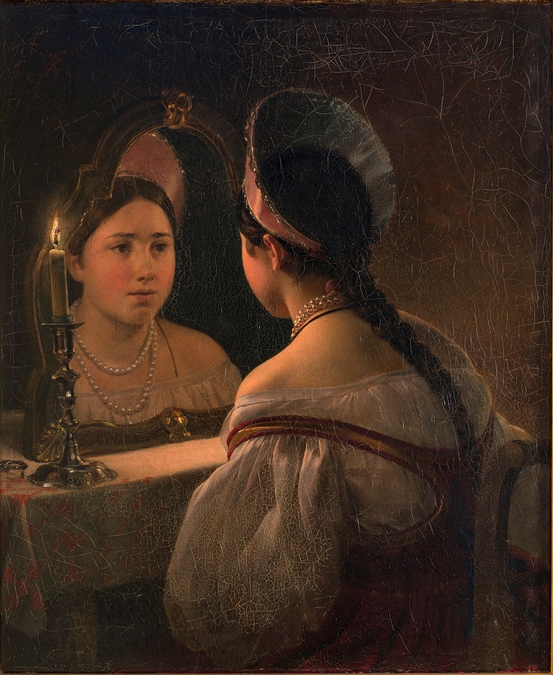 Гадающая Светлана. Карл Брюллов. 1836.jpg