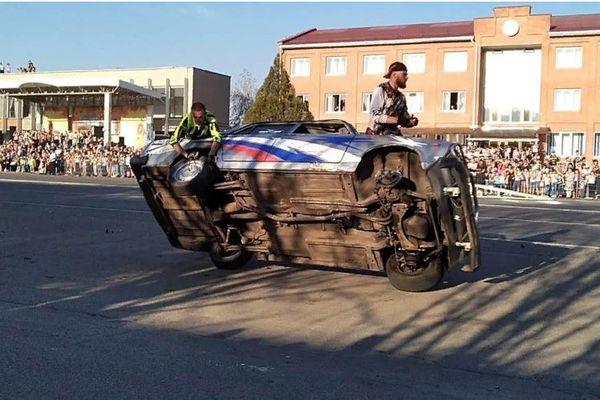 Новокубанцы увидели невероятные трюки