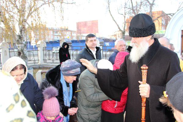 Епископ Стефан провел богослужение