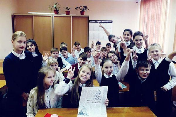 Гимназисты из Тихорецка написали письмо космонавту
