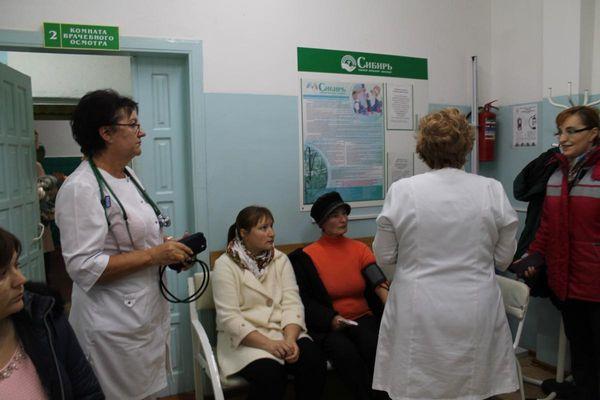 Врачи оказывали помощь условным пострадавшим