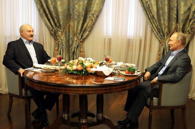 Александр Лукашенко прибыл в Сочи для встречи с Владимиром Путиным