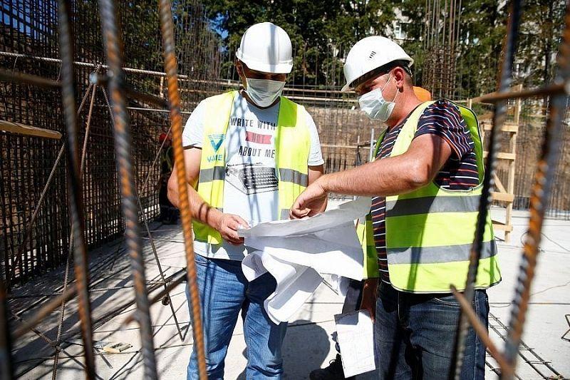 Новый корпус детской краевой больницы в Краснодаре готов на 21%