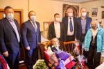 Сегодня свой 100-летний юбилей отмечает ветеран Великой Отечественной войны Петр Маркович Колесник - http://adm-kush.ru/