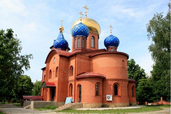 Храм в станице Ладожская