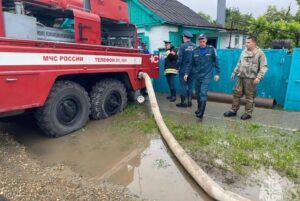 Повторные подтопления зафиксированы в Лабинском районе Кубани