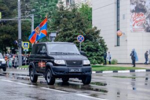 На Кубань прибыл автопробег «Дорогами Победы» из Санкт-Петербурга