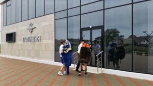 В Анапе задержали аниматоров в костюмах коня и жирафа, вымогавших деньги у туристов