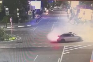 В Сочи лихач «накрутил жука» на пять суток ареста