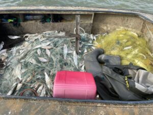 Браконьер выловил 1600 рыб из Краснодарского водохранилища