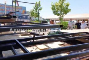 Нелегальные павильоны снесли на набережной Архипо-Осиповки