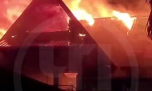 Ночью в Сочи полыхал гостевой дом
