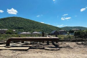 Водоснабжение восстановили в поселке Новомихайловском, пострадавшем от ливней